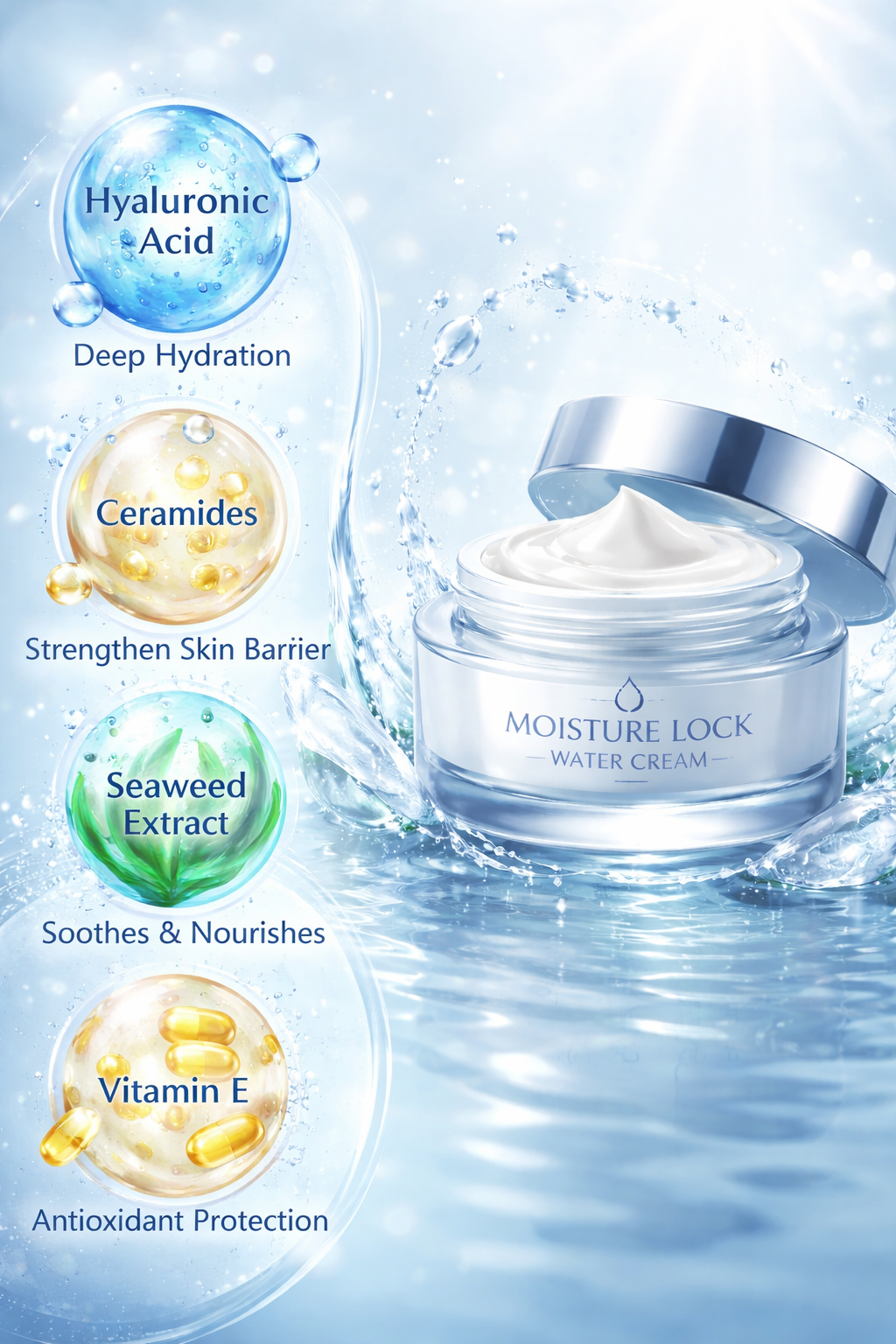 Moisture Lock Water Cream