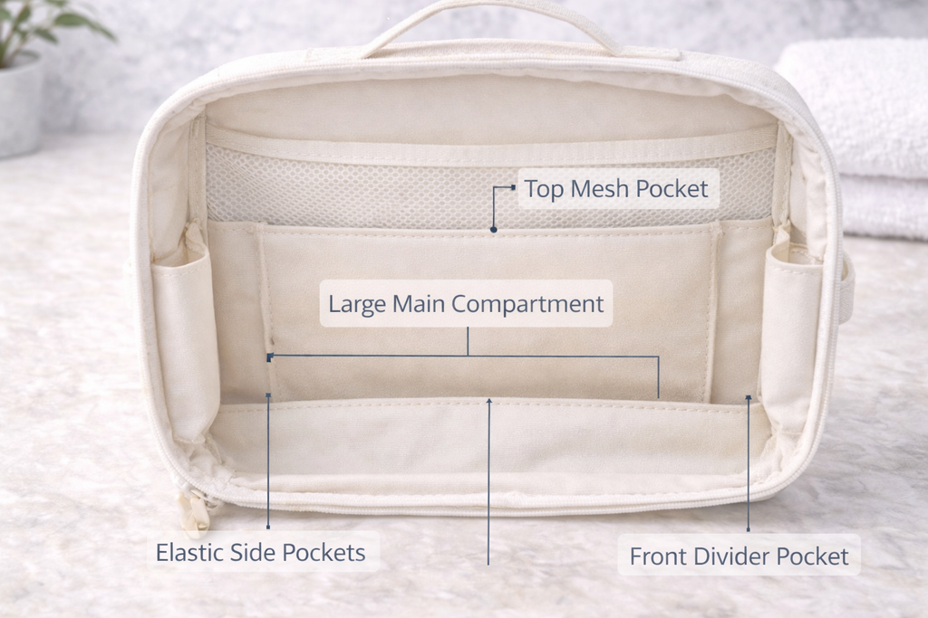 Portable Makeup Organizer Bag